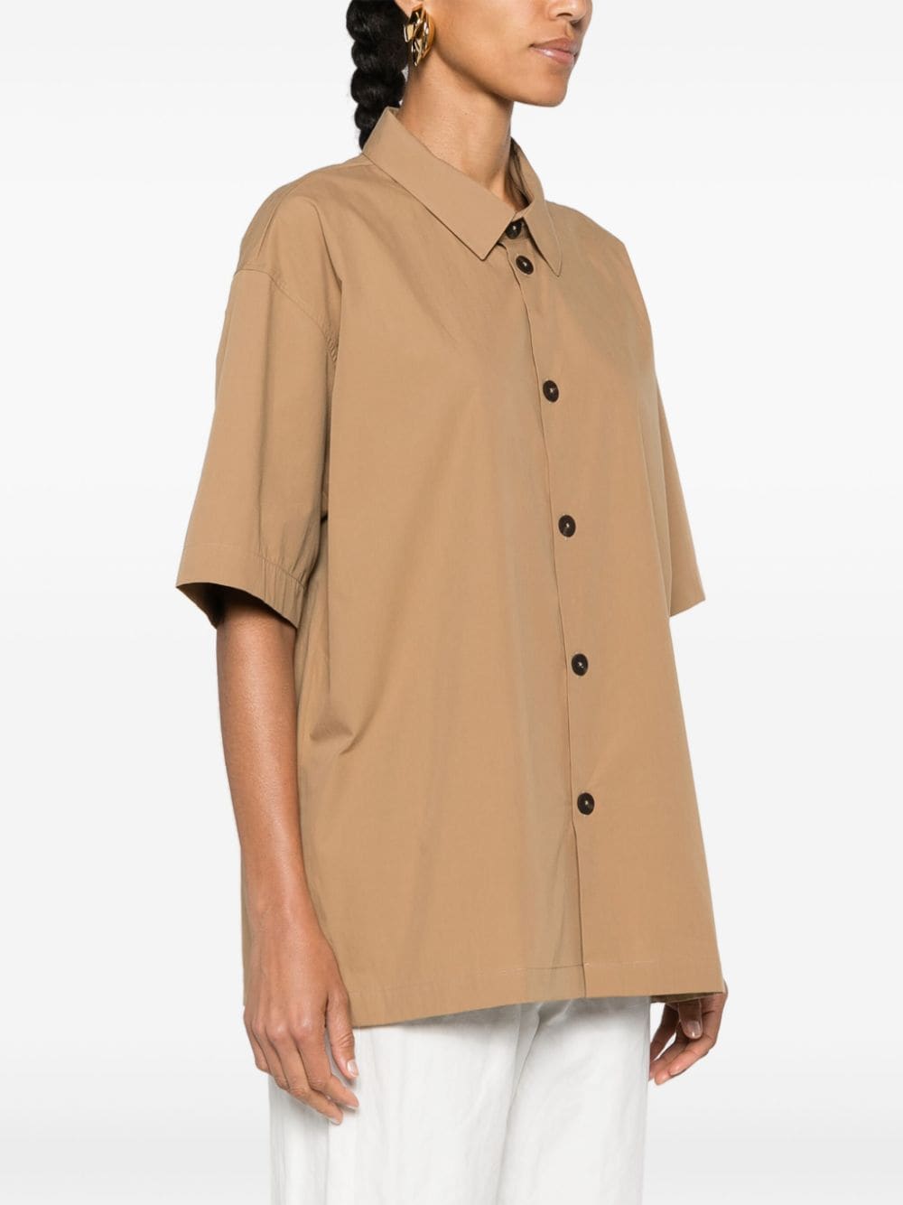 STUDIO NICHOLSON Shirts Beige Shirts Studio Nicholson