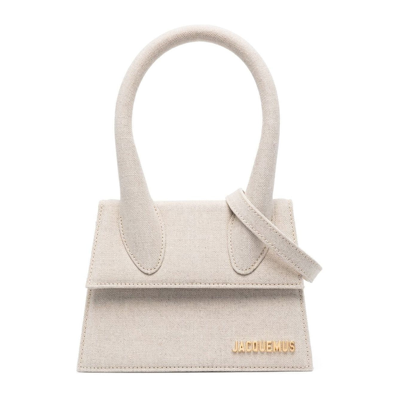 JACQUEMUS Bags.. Grey Handbag JACQUEMUS