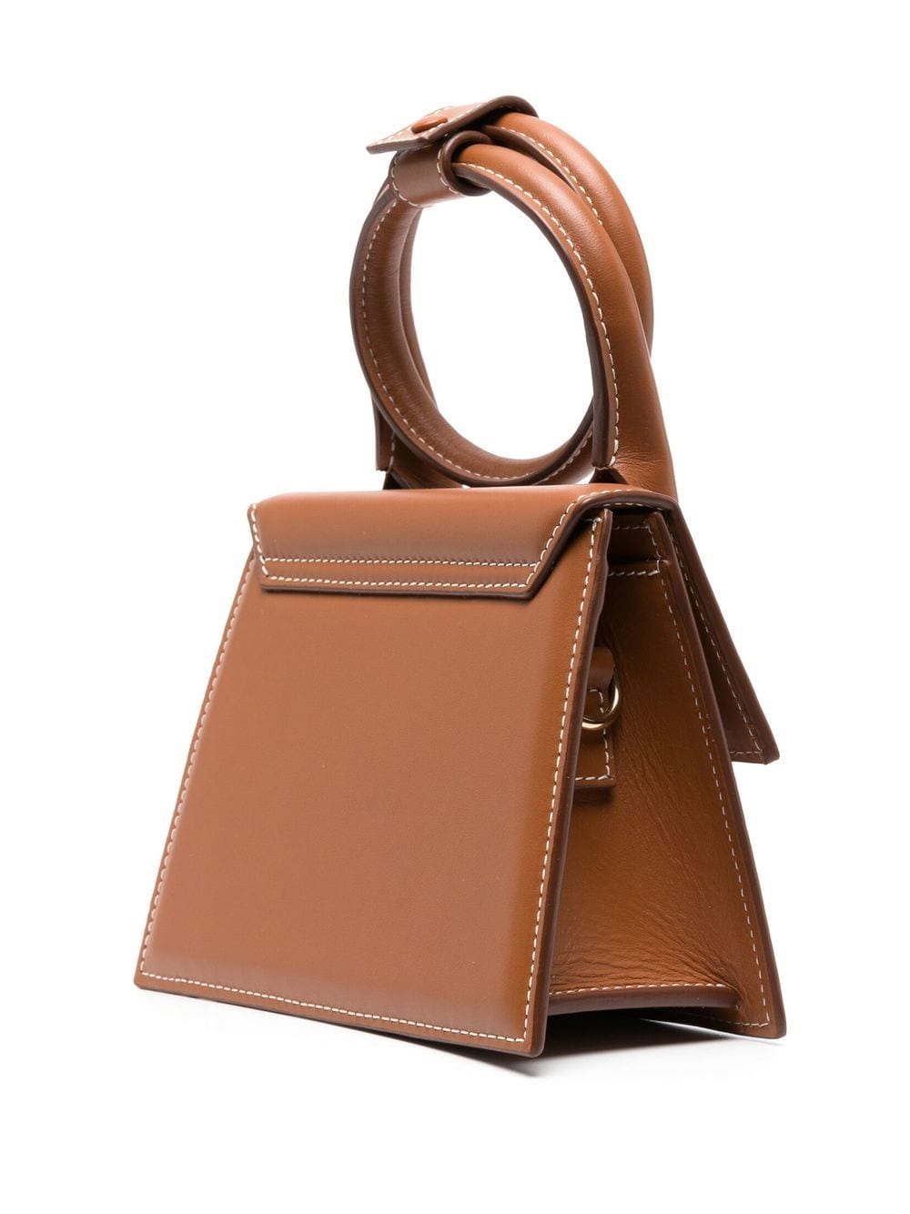 JACQUEMUS JACQUEMUS Le Chiquito Noeud shoulder bag Leather Brown Handbag JACQUEMUS