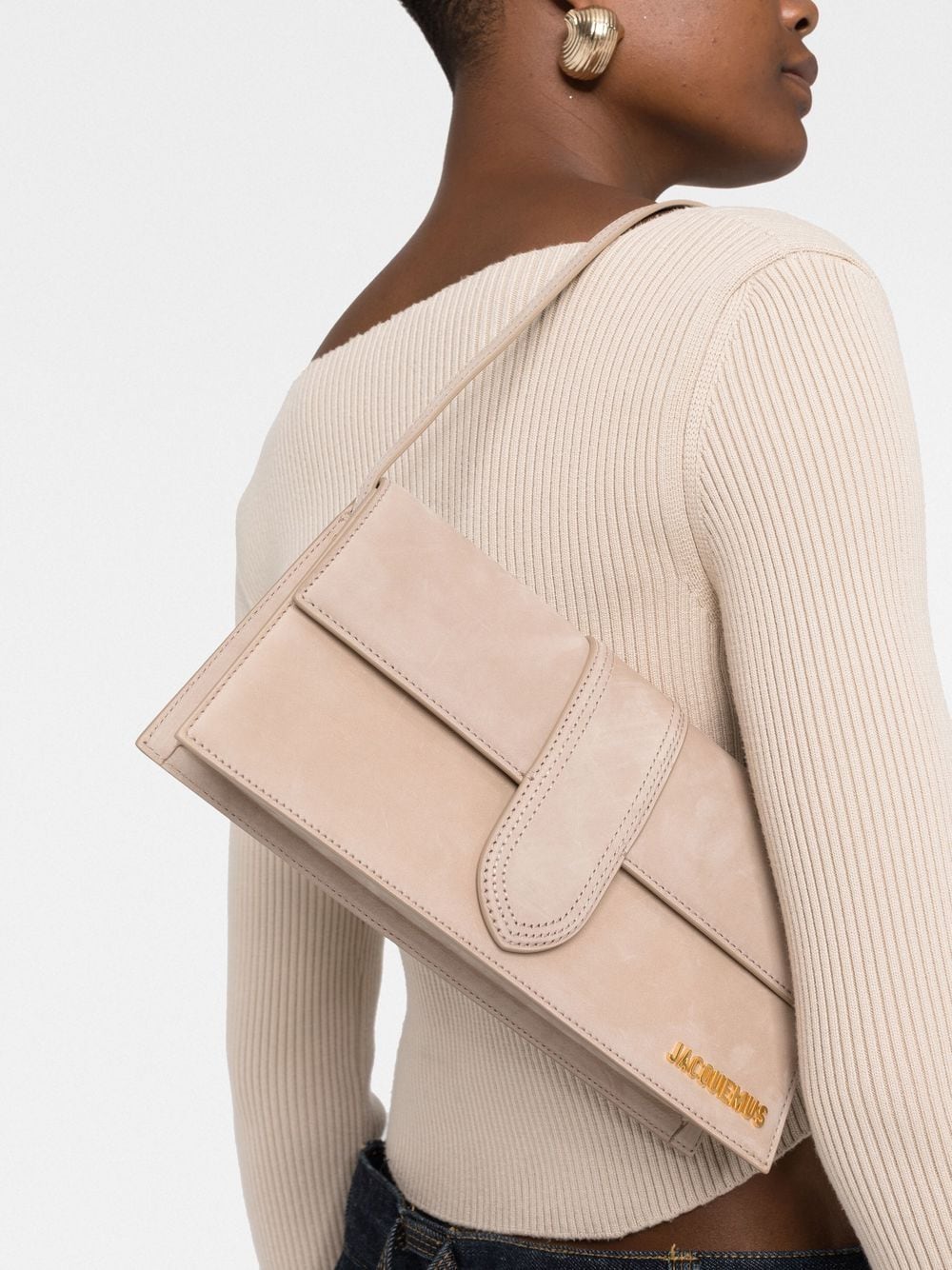 JACQUEMUS Le Bambino shoulder Bag Beige Shoulder JACQUEMUS