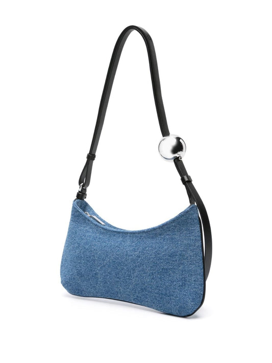 JACQUEMUS indigo blue denim Bag Shoulder JACQUEMUS