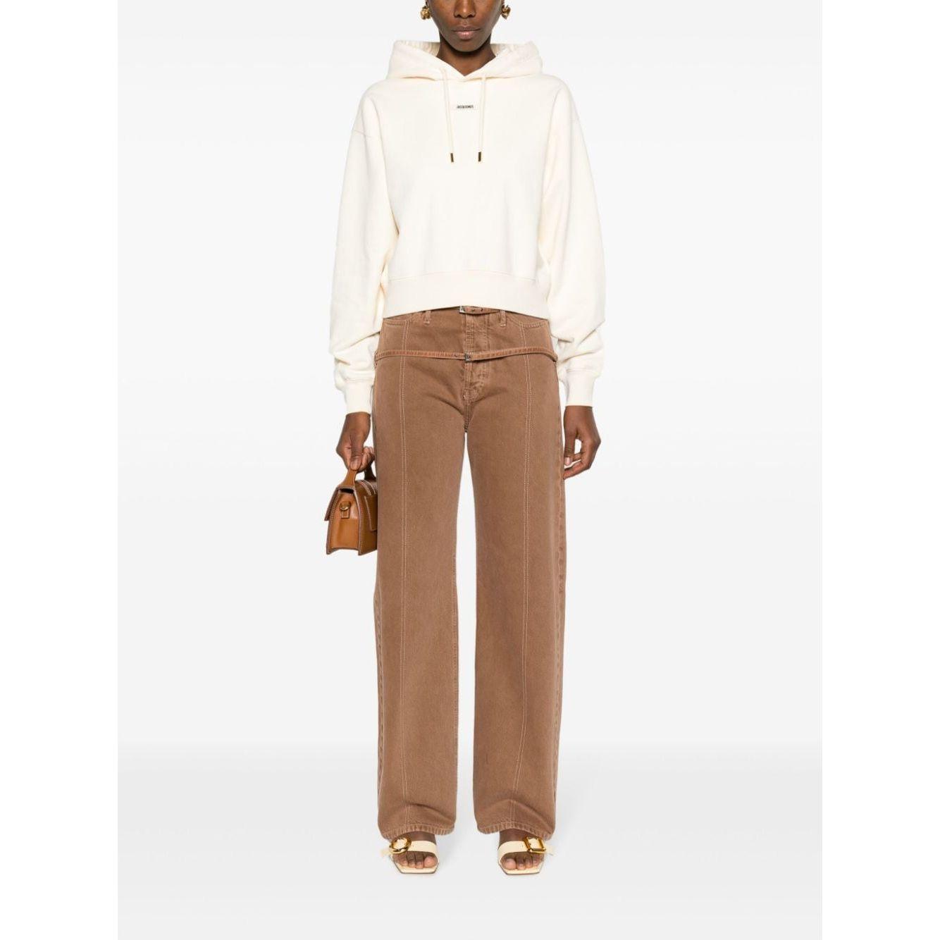 JACQUEMUS Women Sweaters Beige Topwear JACQUEMUS