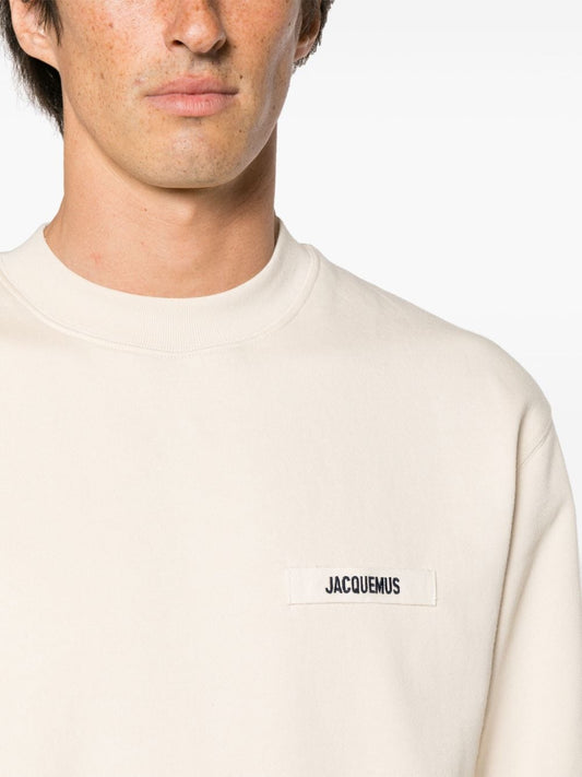 JACQUEMUS Sweaters Beige Topwear JACQUEMUS