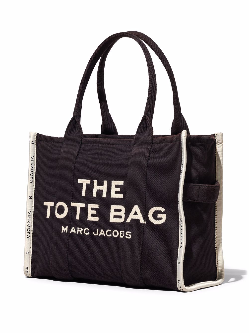 Marc Jacobs cotton-blend The Jacquard Large Tote bag Black