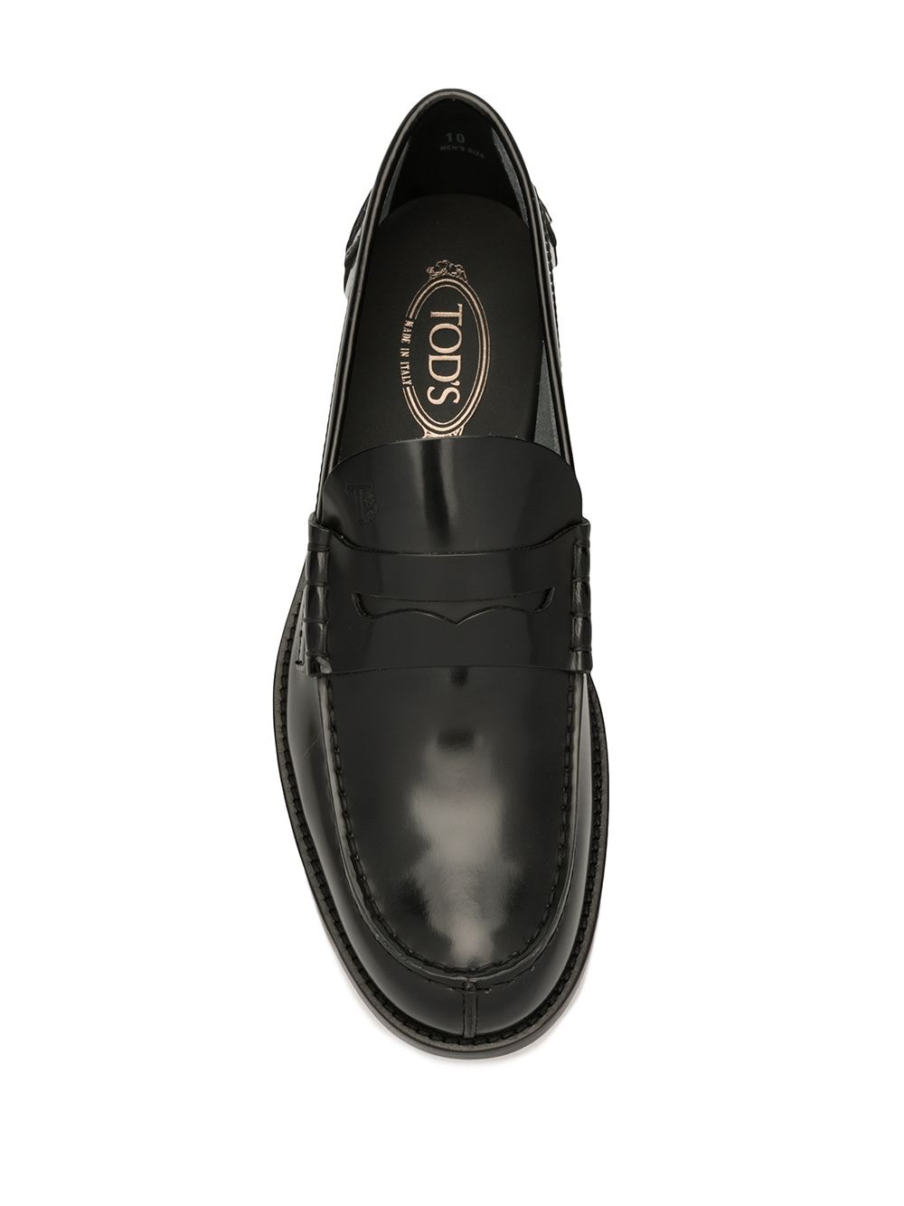 Tod's Flat shoes Black Moccasins Tod'S