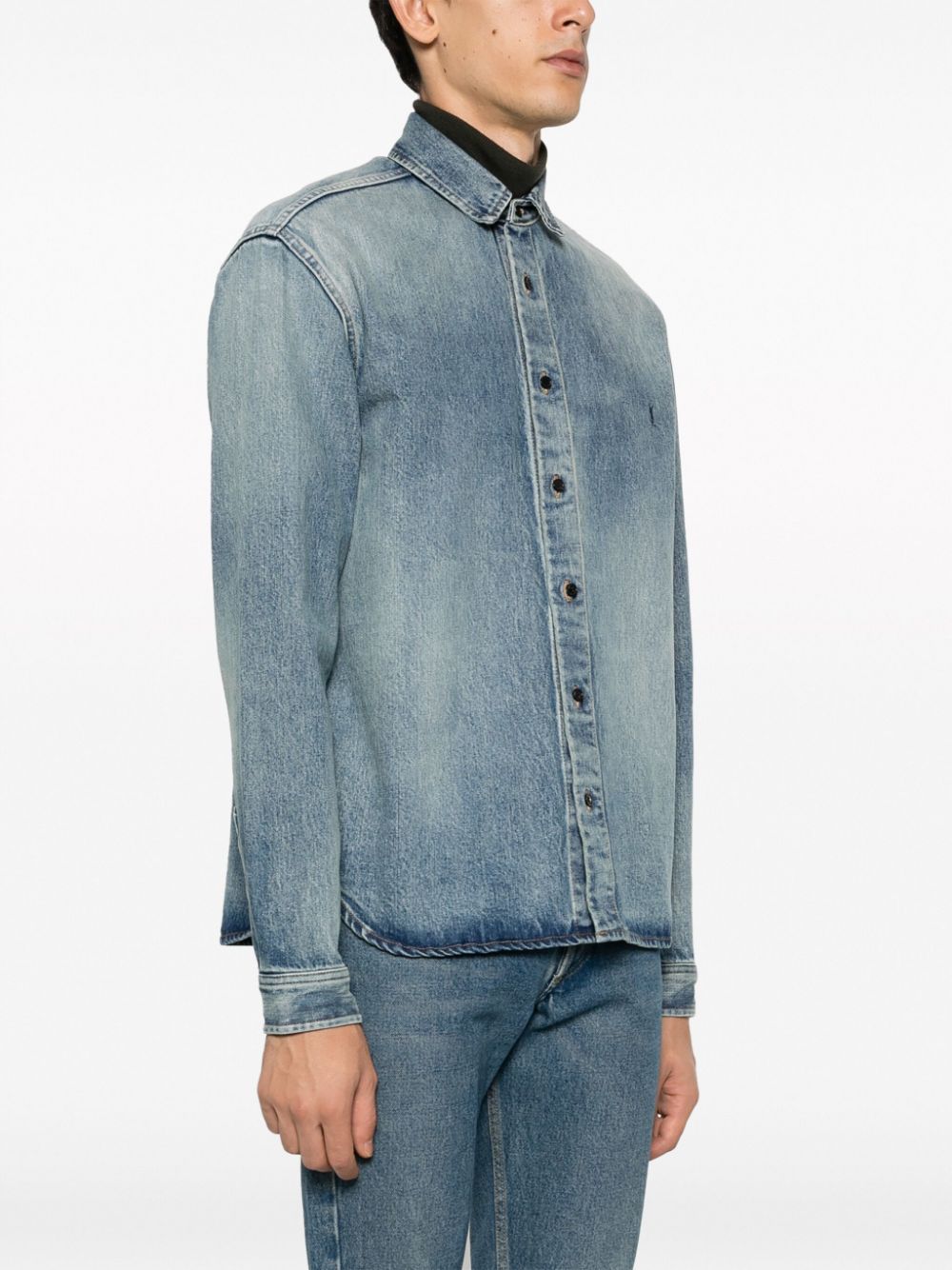 Saint Laurent  Shirts Clear Blue Shirts Saint Laurent