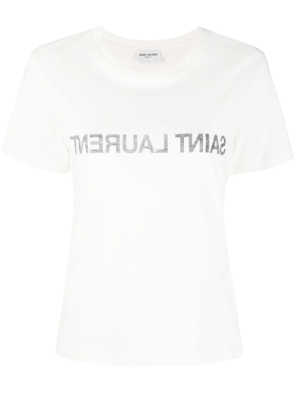 Saint Laurent  T-shirts and Polos White Topwear Saint Laurent