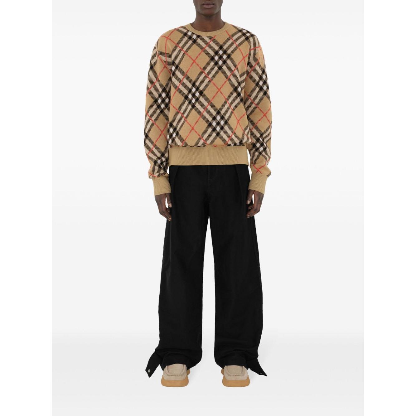 Burberry Sweaters Beige Topwear Burberry