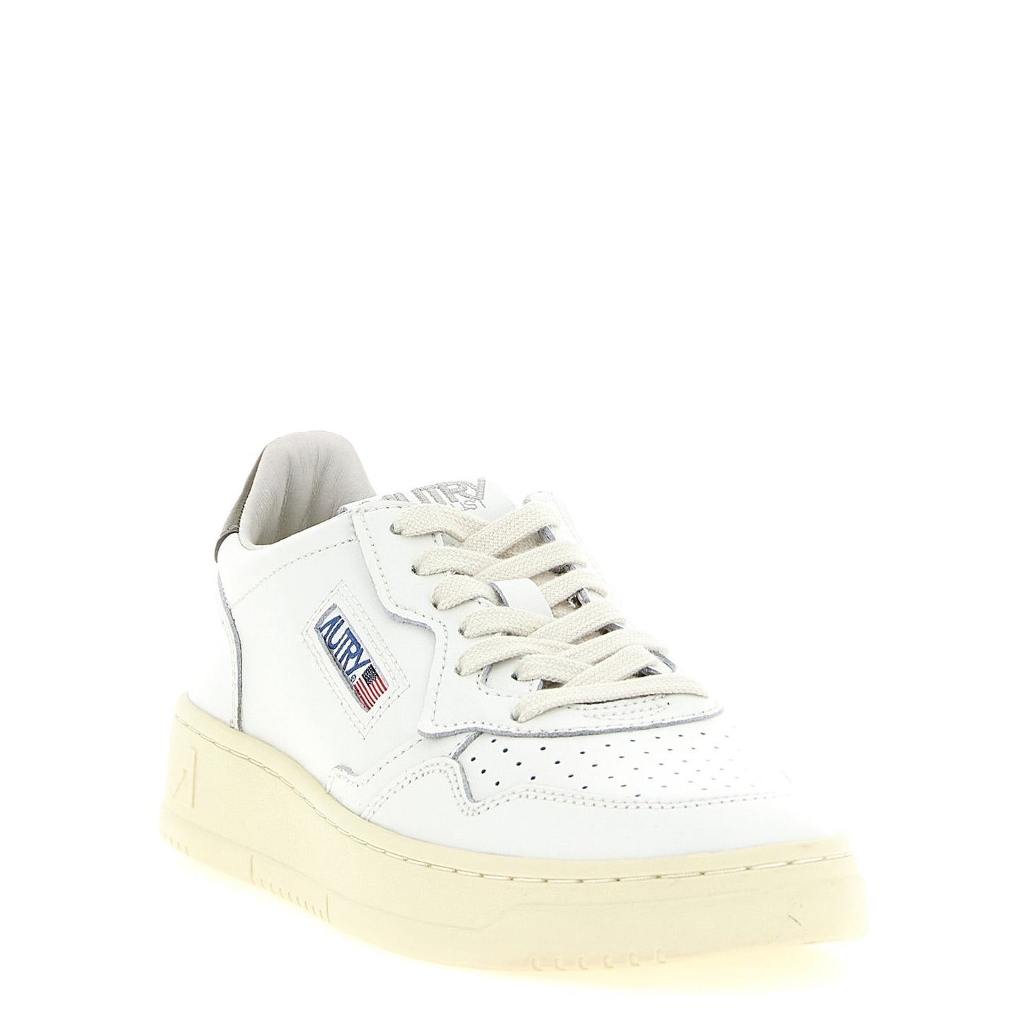 Autry Bicolor Cowhide Low Top Sneakers