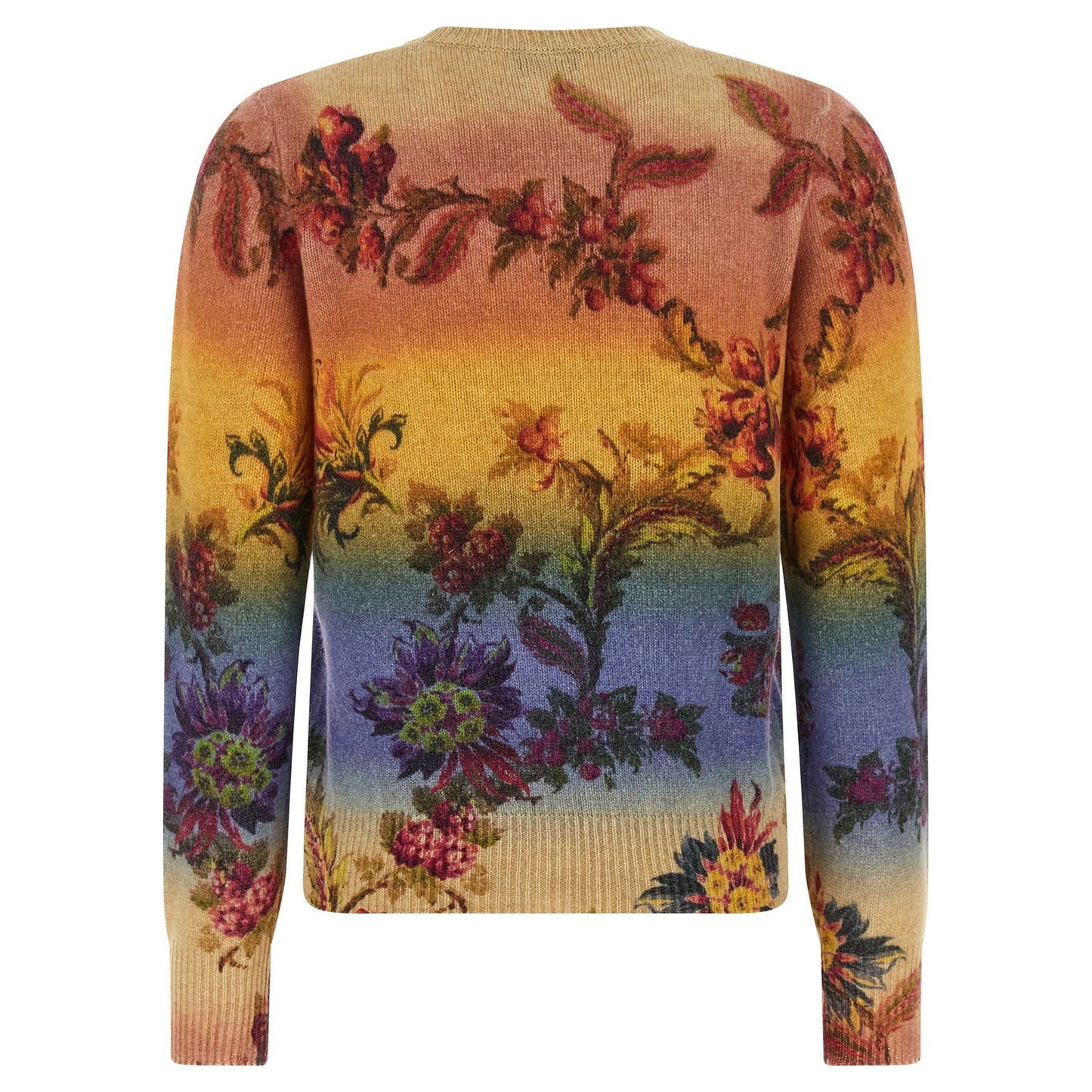 Etro Multicolor Wool Cardigan