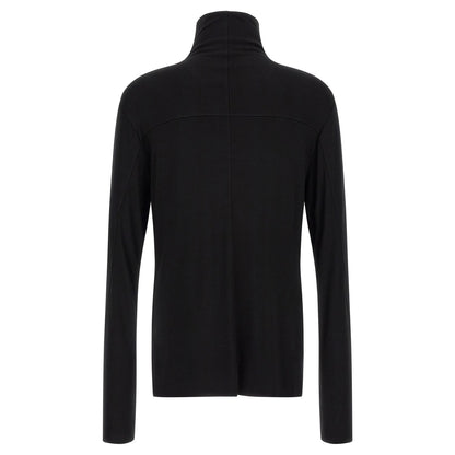 Thom Krom Black Viscose Cardigan