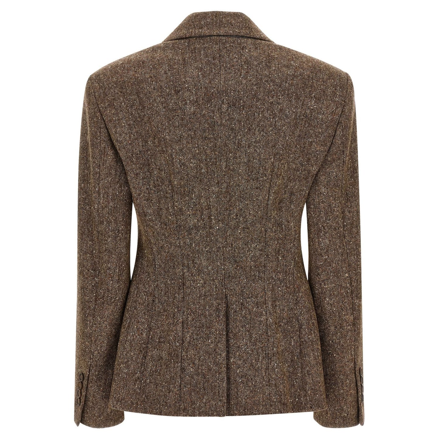 Brunello Cucinelli Brown Virgin Wool Blazer