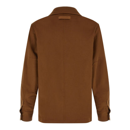 ZEGNA Brown Cashmere Blouse