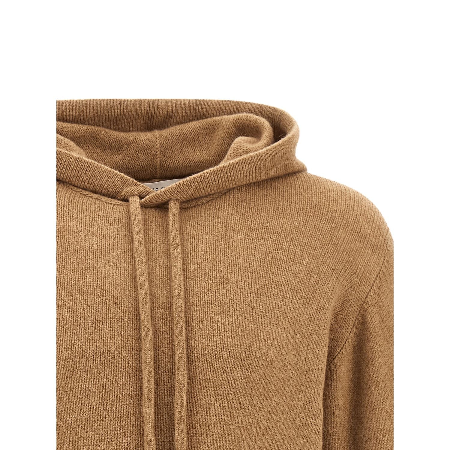 Roberto Collina Beige Wool Cardigan