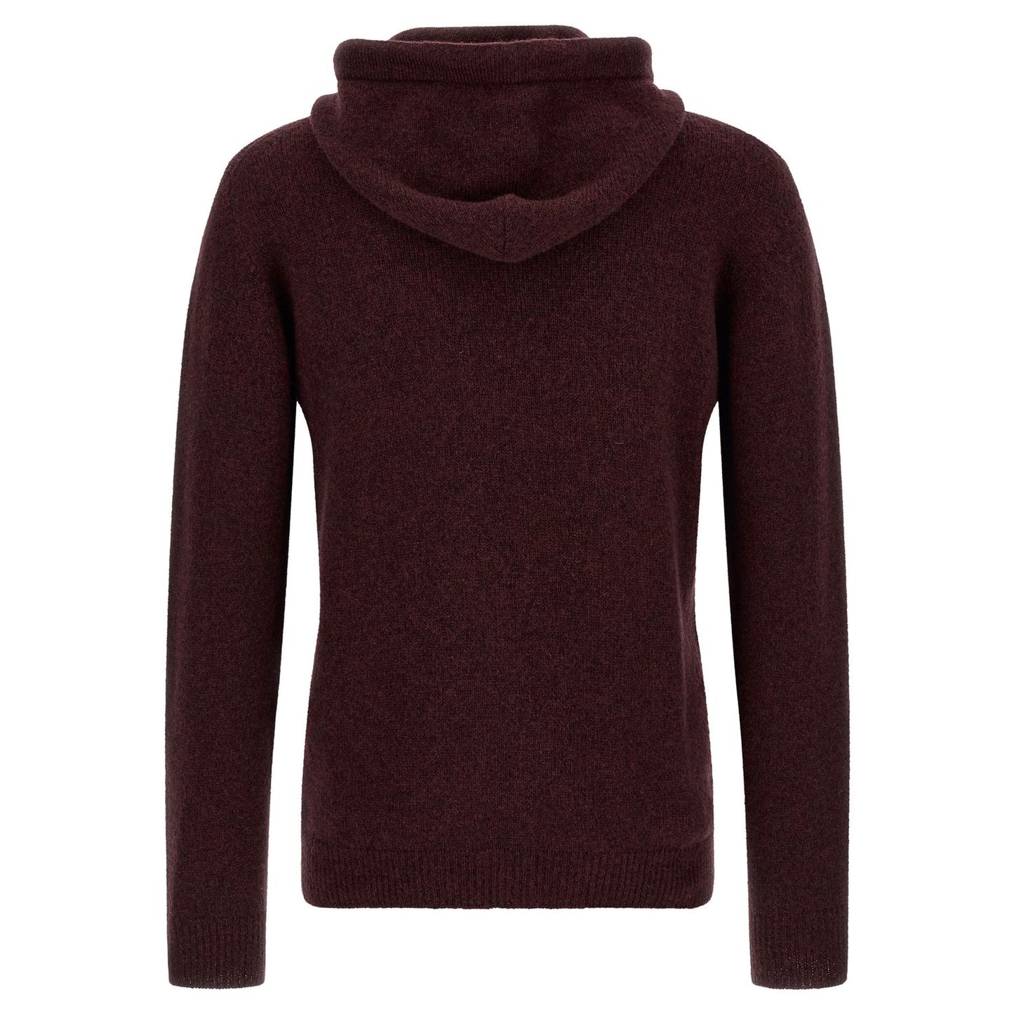 Roberto Collina Bordeaux Wool Cardigan