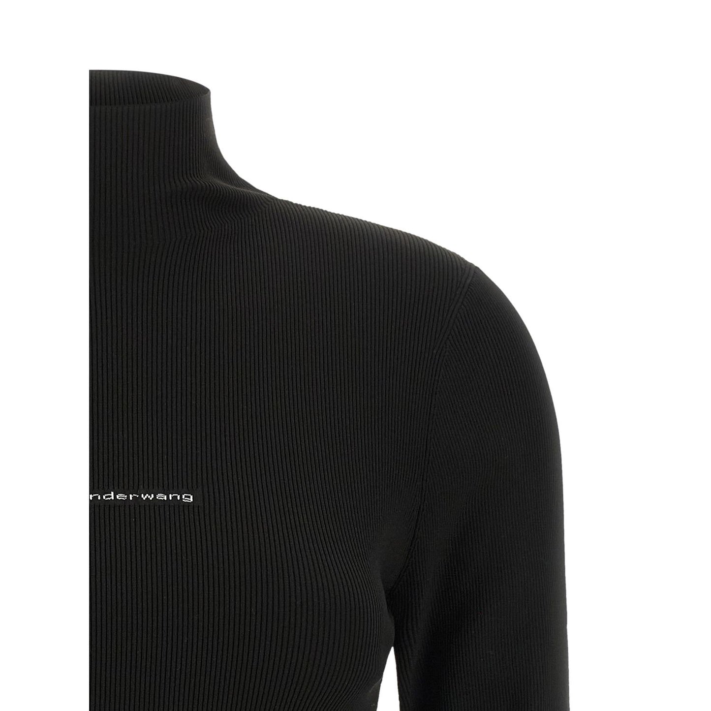 Alexander Wang Black Polyamide Cardigan