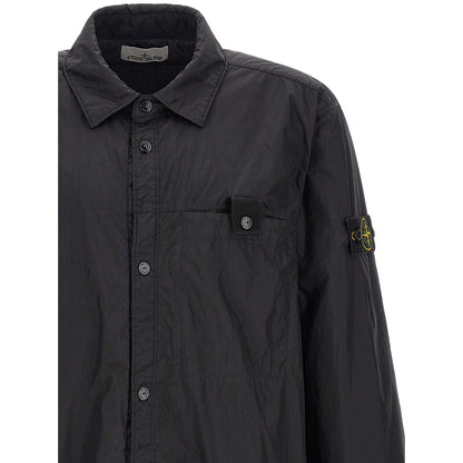 Stone Island Black Polyamide Shell Jacket