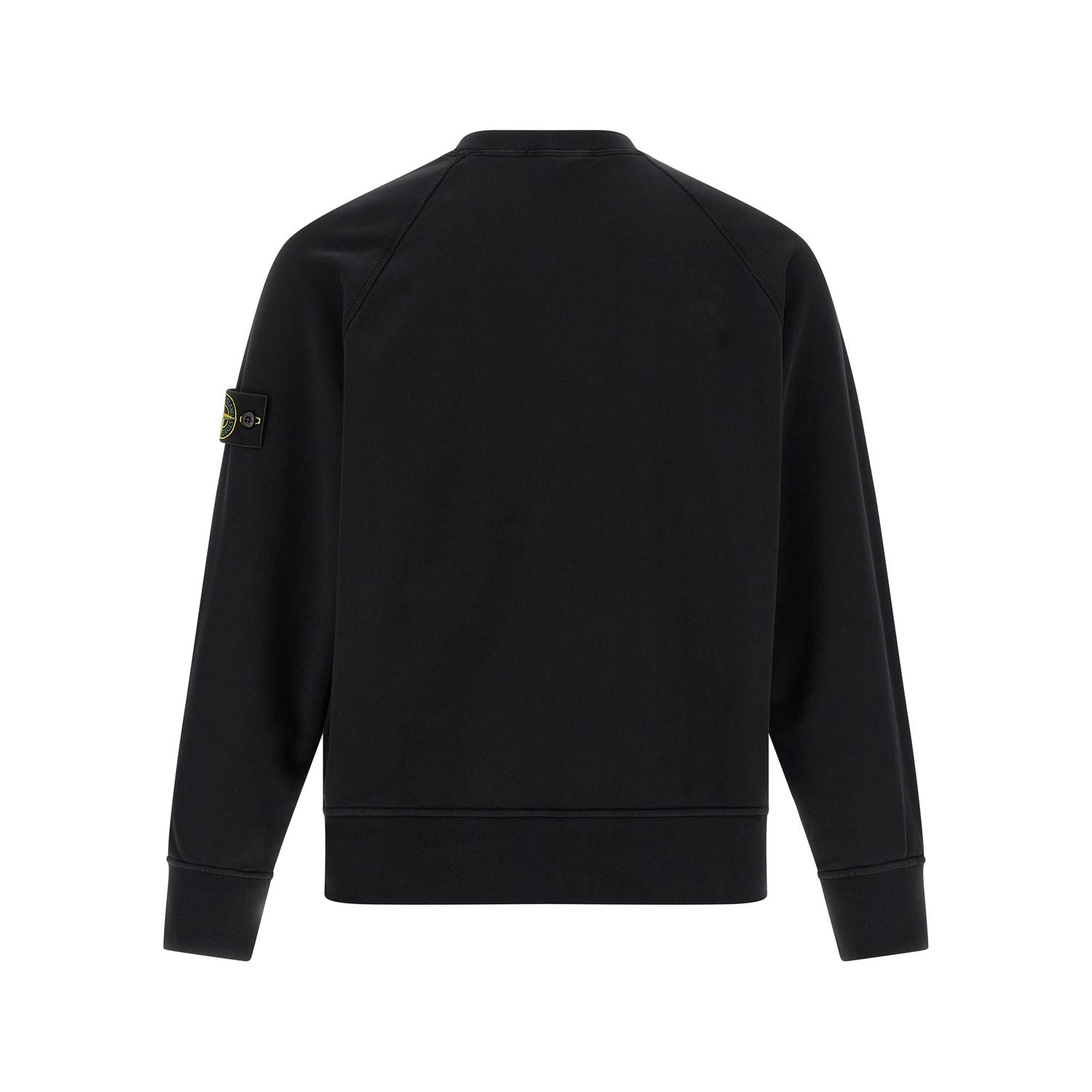 Stone Island Black Cotton Sweatshirt