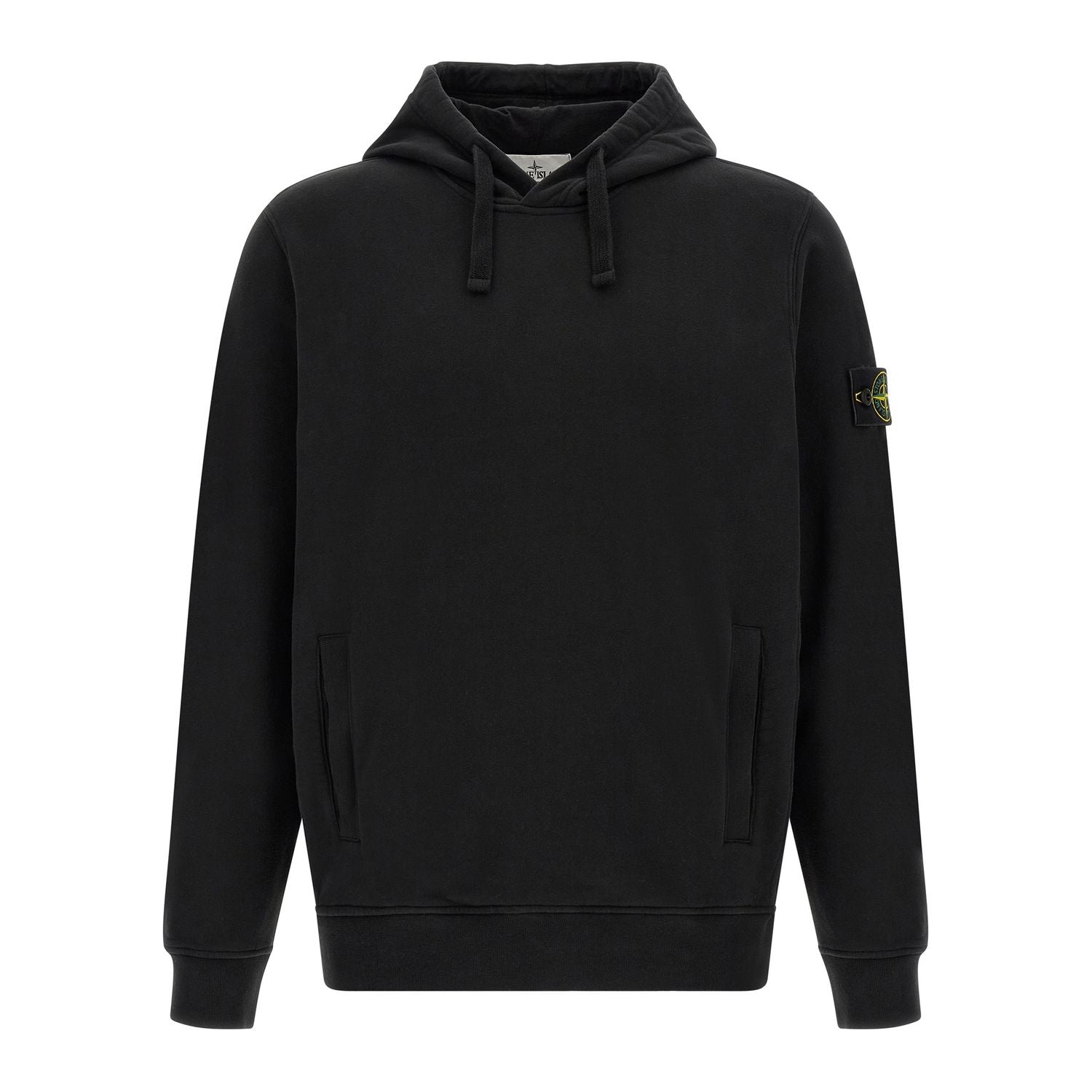 Stone Island Black Cotton Sweatshirt
