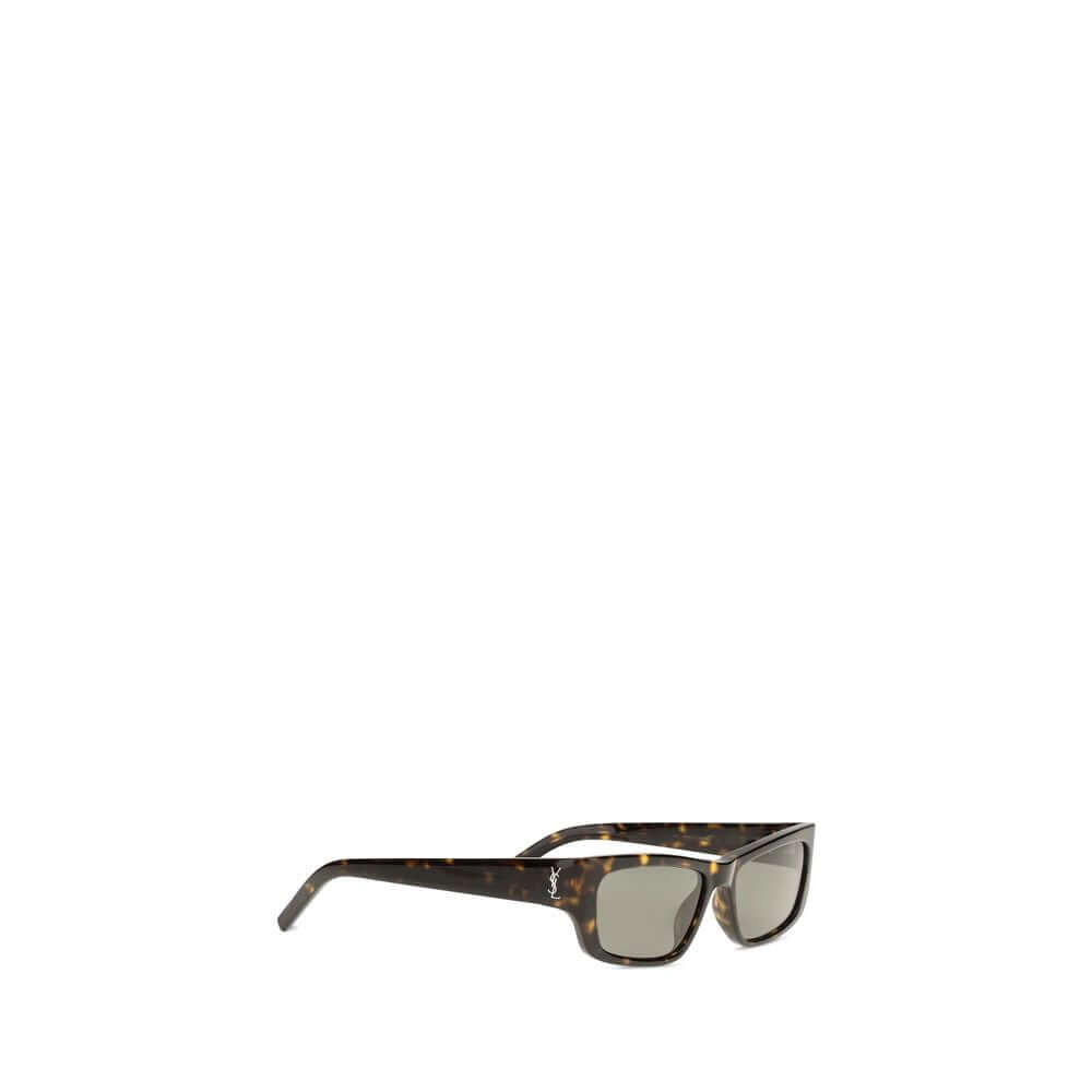 Saint Laurent Brown Acetate Sunglasses