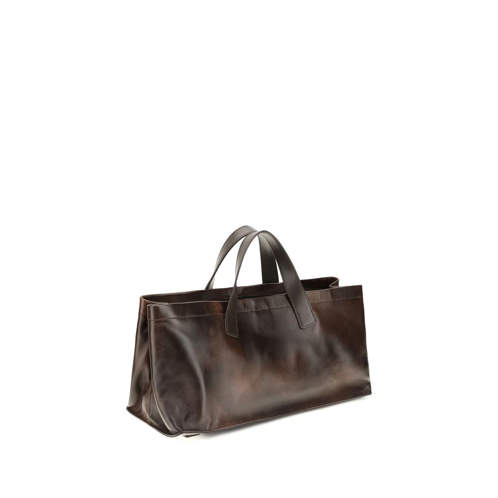 Staud Brown Lamb Ovis Aries Handbag