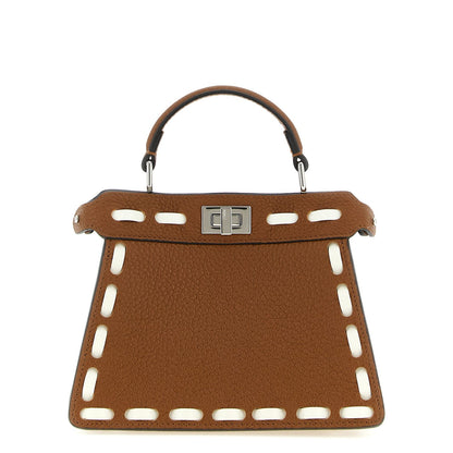 Fendi Brown Calfskin Handbag
