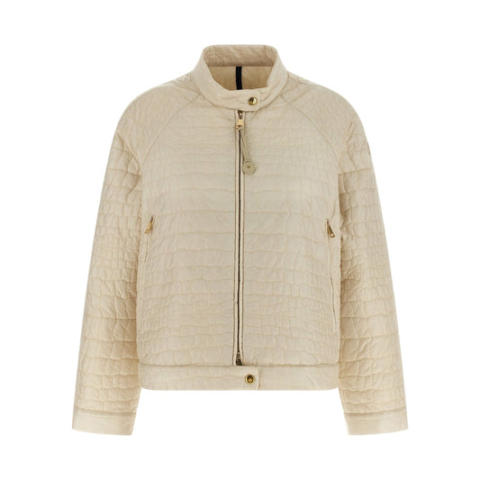 Moncler Beige Polyamide Full-Length Jacket