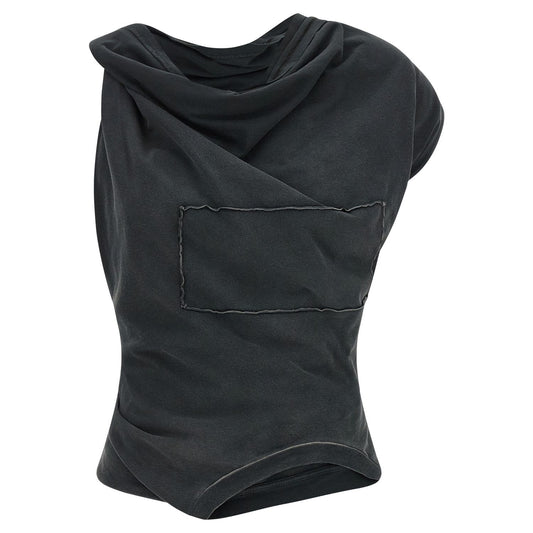 Maison Margiela Gray Cotton Blouse