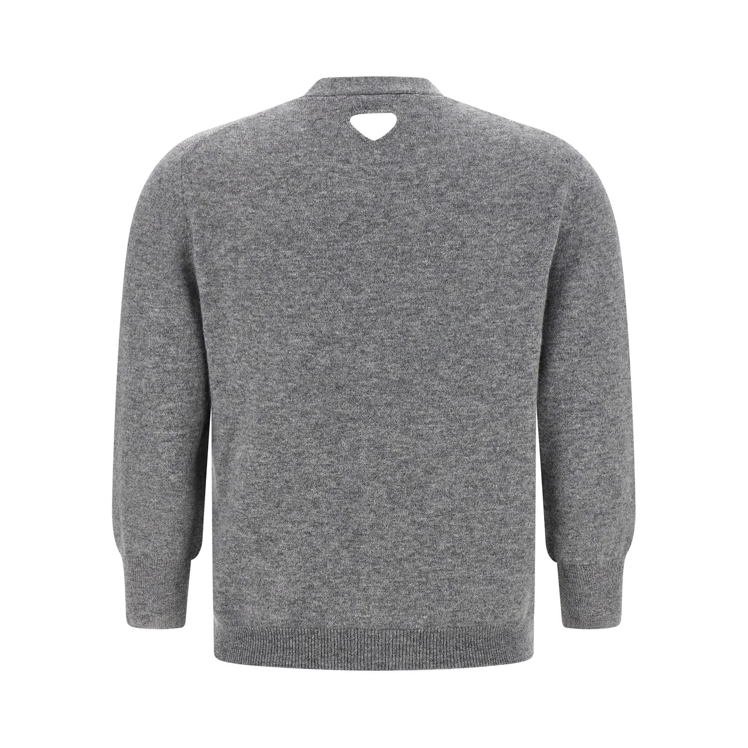 Prada Gray Cashmere Cardigan