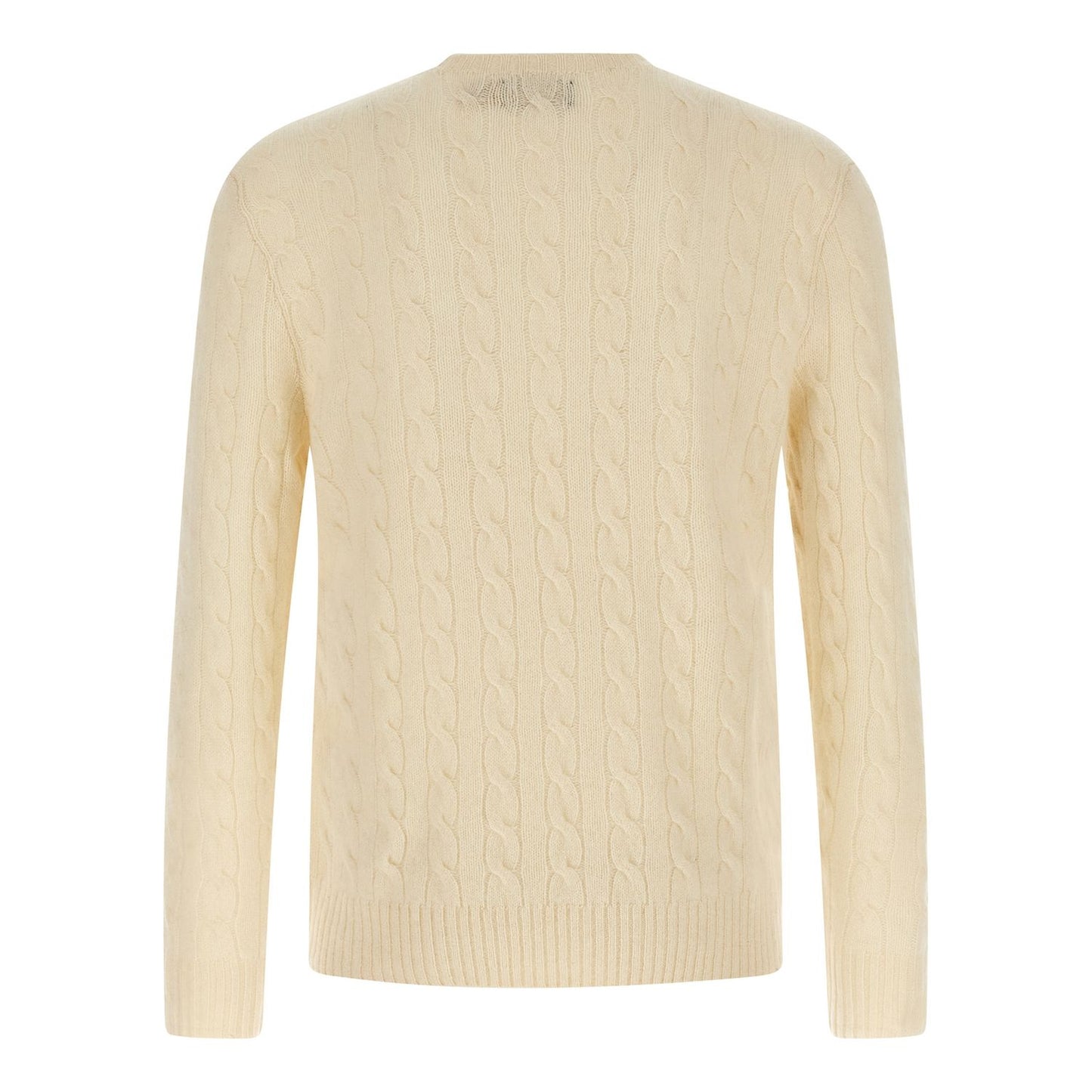 Polo Ralph Lauren White Wool Cardigan