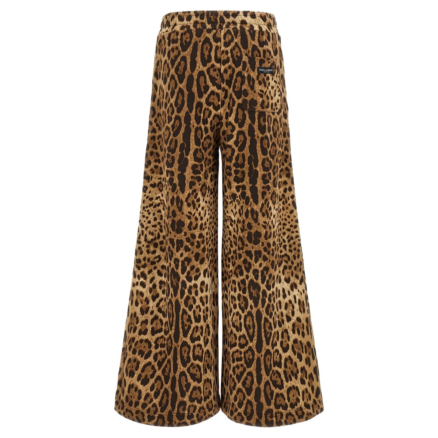 Dolce & Gabbana Brown Cotton Casual Pants