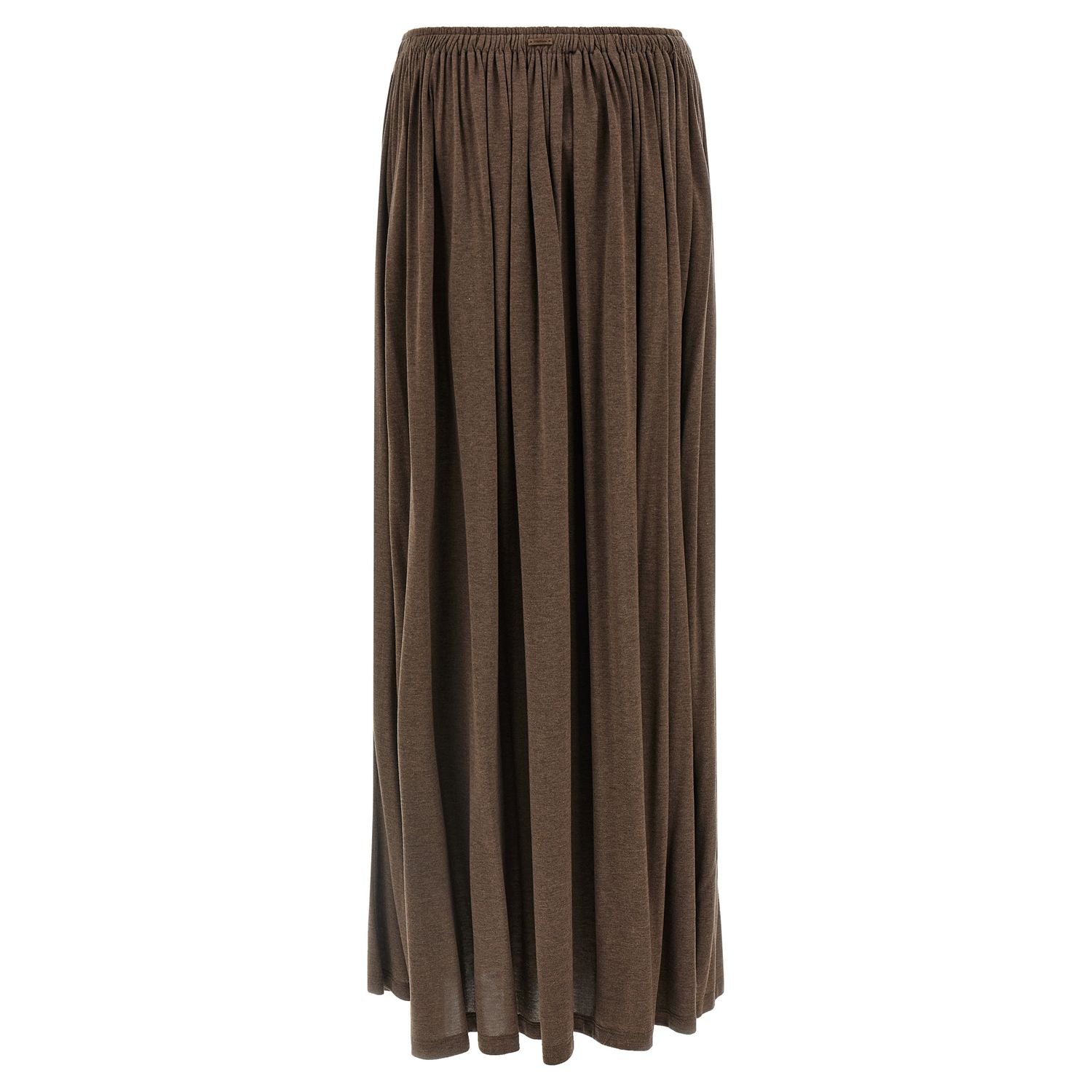 Max Mara Brown Lyocell Mini Skirt