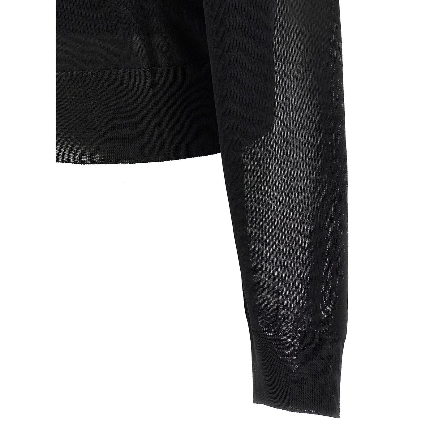 Fendi Black Viscose Cardigan