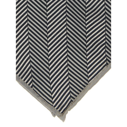 Brunello Cucinelli Gray Silk Pocket Square