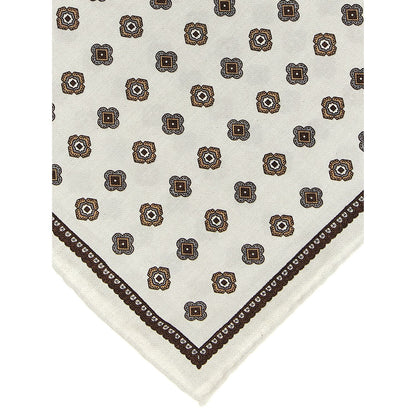 Brunello Cucinelli Multicolor Silk Pocket Square