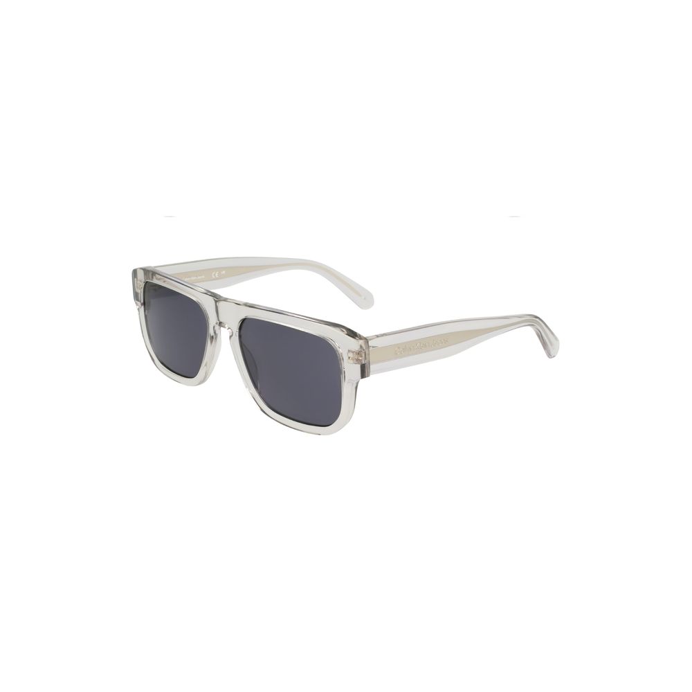 Calvin Klein Transparent Acetate Mens Sunglasses