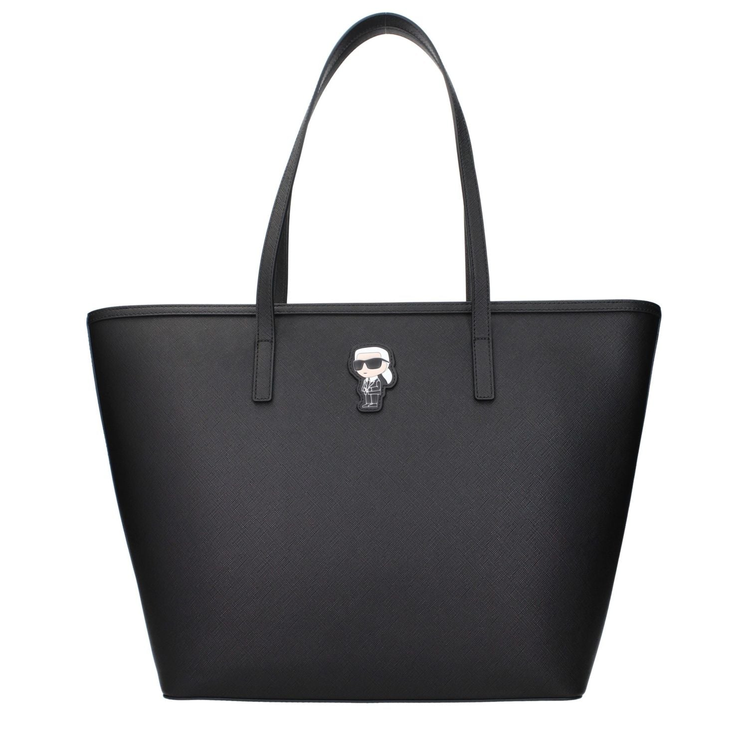 Karl Lagerfeld Black Polyethylene Shoulder Bag