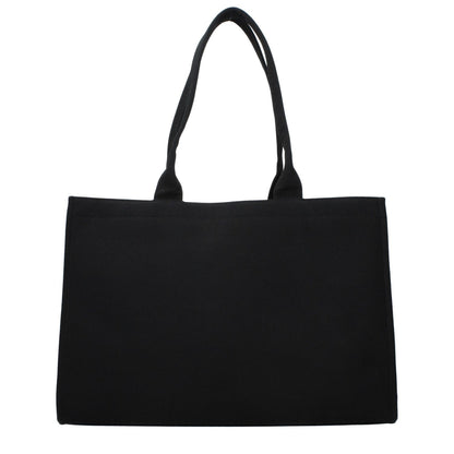 Karl Lagerfeld Black Fabric Shoulder Bag
