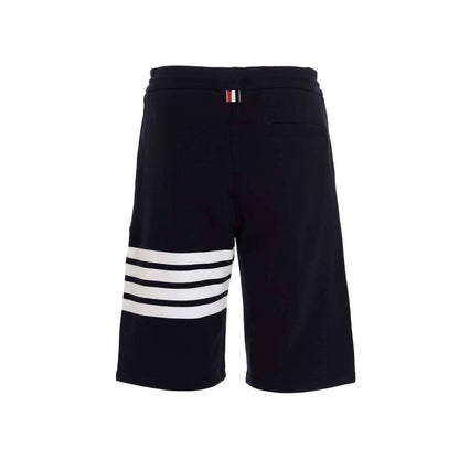 Thom Browne Blue Cotton Bermuda Shorts