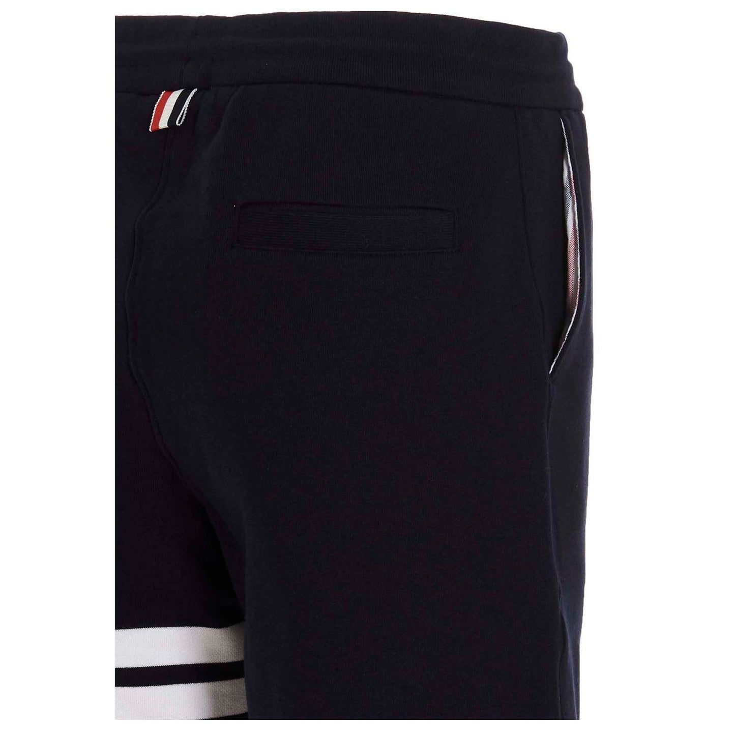 Thom Browne Blue Cotton Bermuda Shorts
