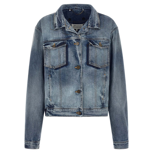 Maison Margiela Blue Cotton Denim Jacket
