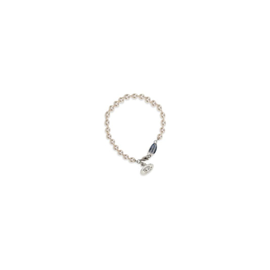 Vivienne Westwood Beige Brass Bracelet