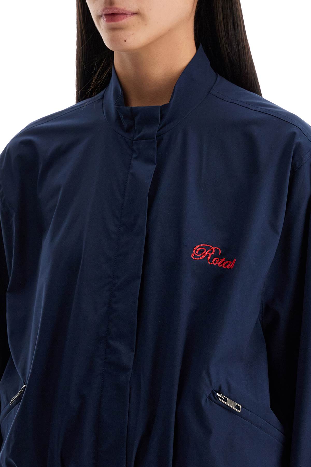 Rotate embroidered logo blous Jackets Rotate