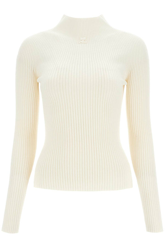 Courreges fleece pullover