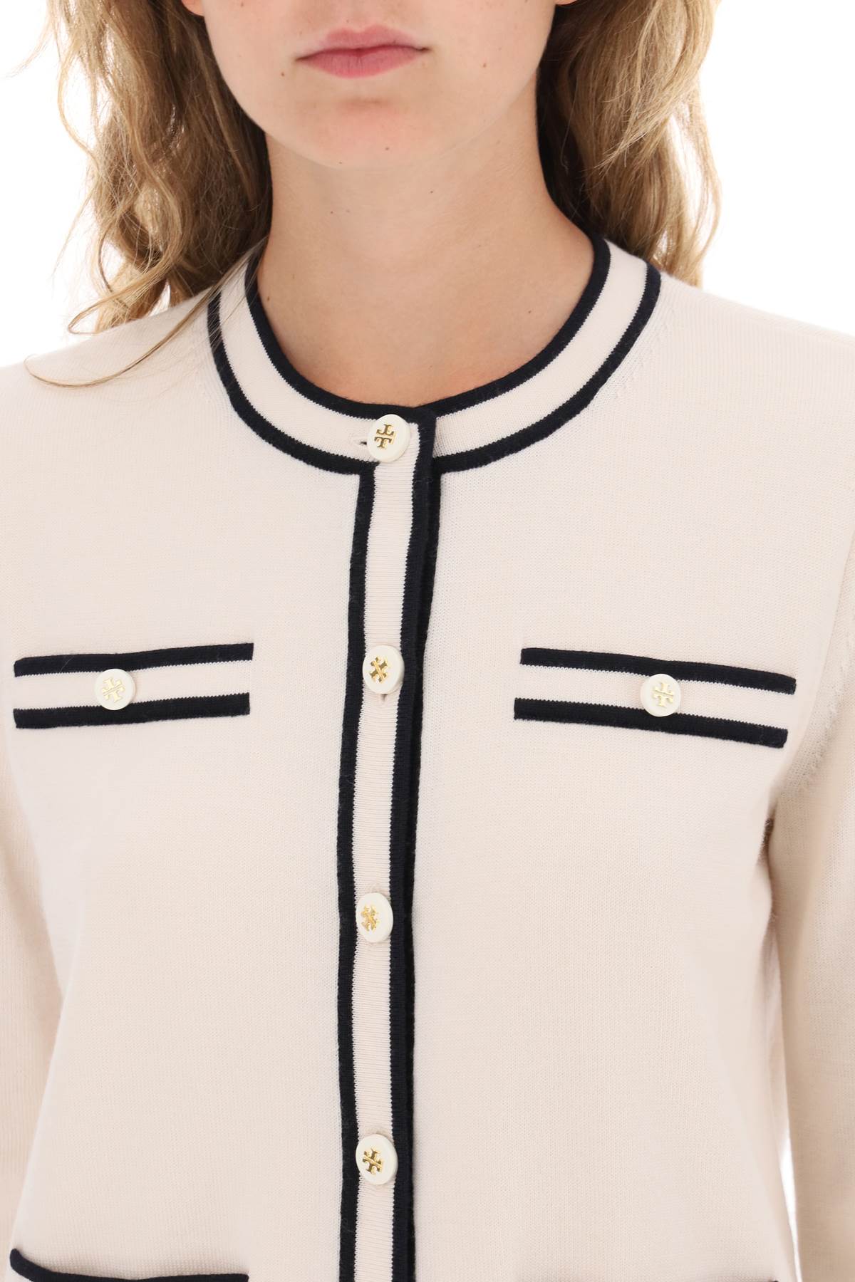 Tory Burch kendra merino wool cardigan Knitwear Tory Burch