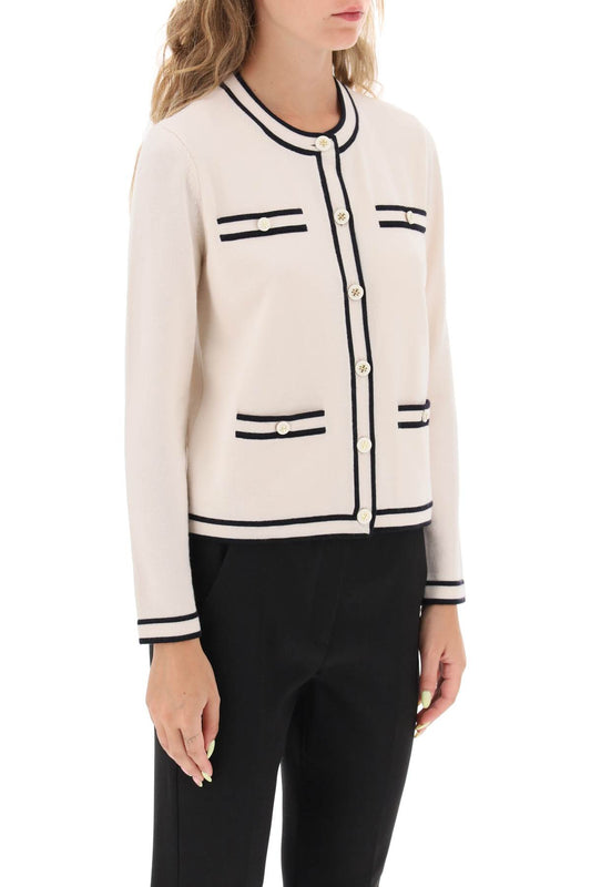 Tory Burch kendra merino wool cardigan Knitwear Tory Burch