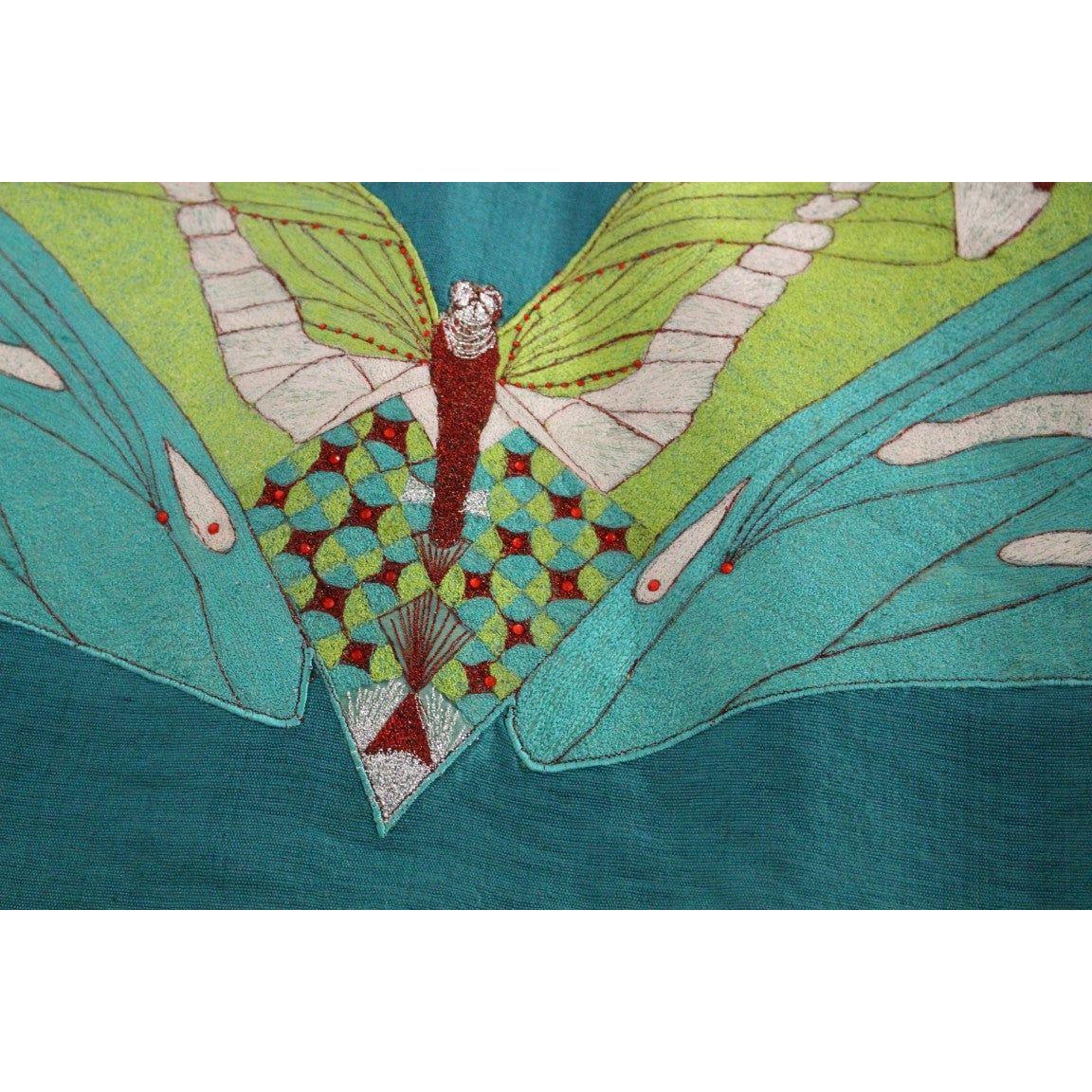 Lanre Da Silva Ajayi Green Above Knee Mini Dress