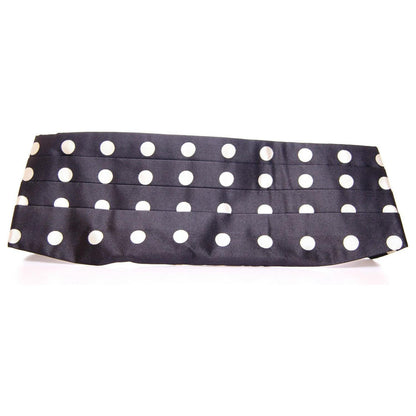 Dolce & Gabbana Black Waist Smoking Tuxedo Cummerbund Belt