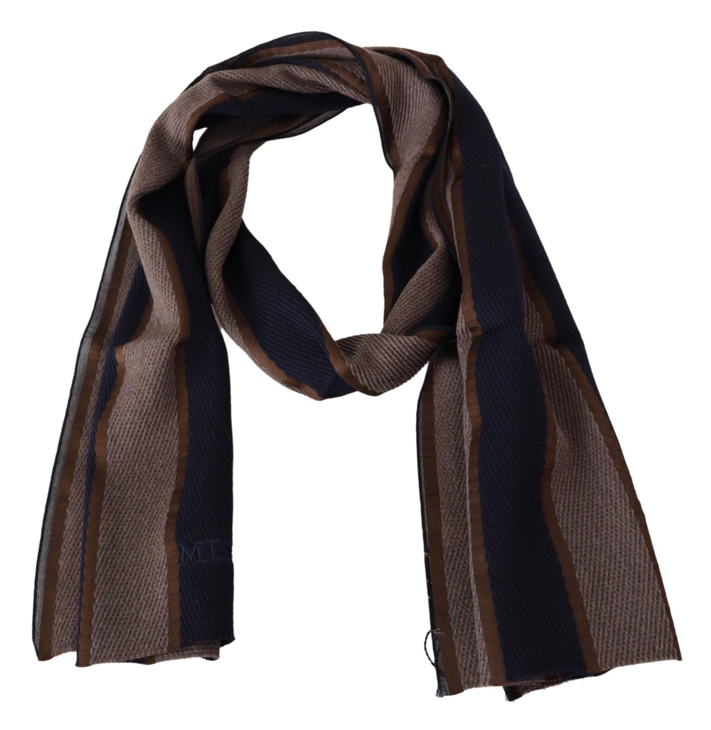 Missoni Elegant Striped Wool Scarf Missoni