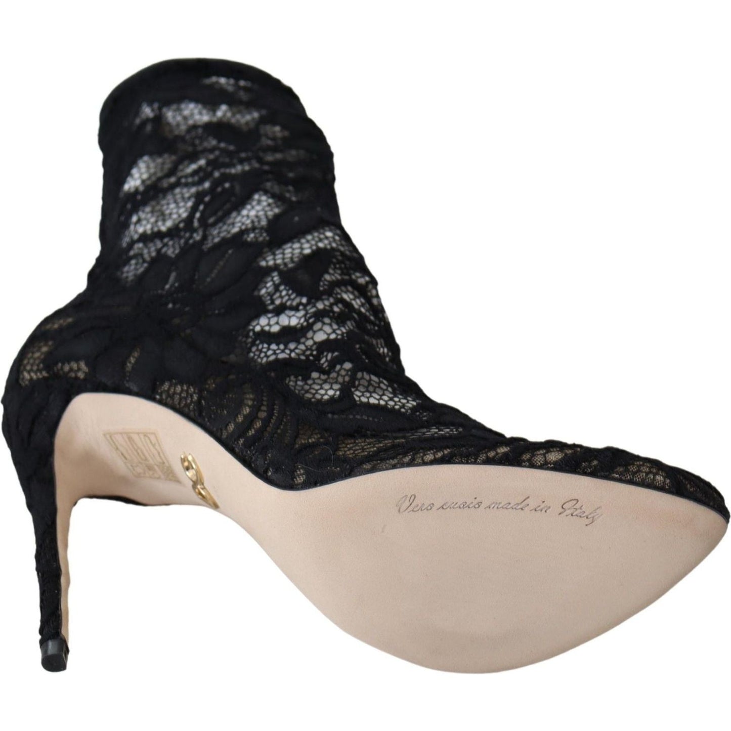 Dolce & Gabbana Black Lace Taormina Pumps Elegance Unleashed Dolce & Gabbana